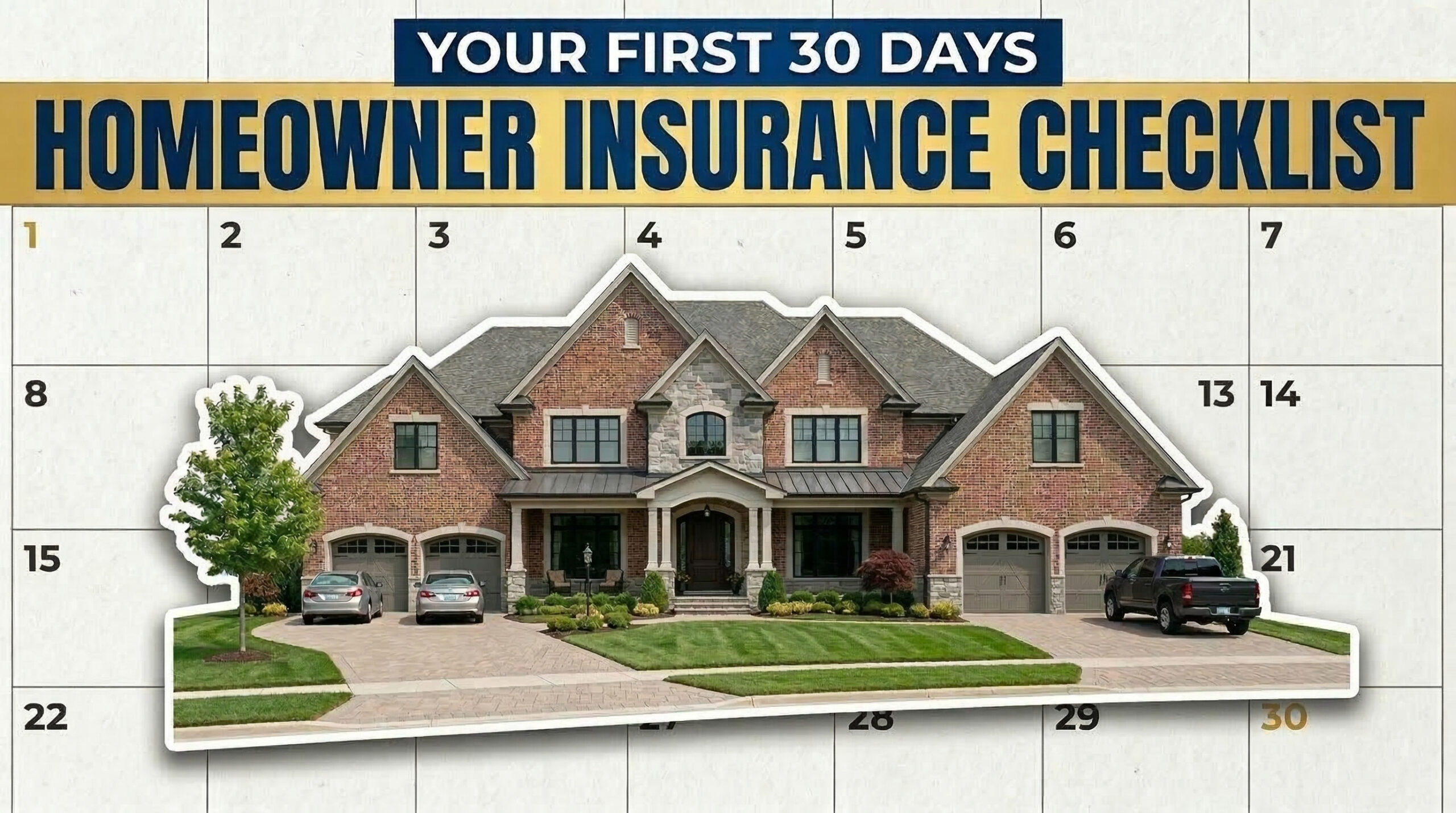 Moved in last week? Follow this first time homeowner insurance checklist to review your policy, build a home inventory, and store proof for claims.